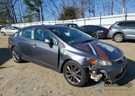 2012 Honda Civic Lx from USA, damaged, VIN 19XFB2F53CE388002